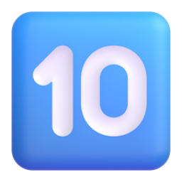ten – mười